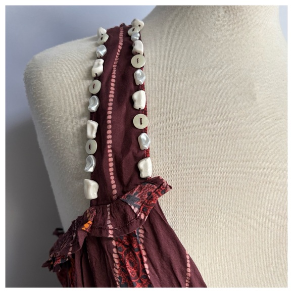 NWT Anthropologie V-Neck Maxi Sun Dress - Picture 15 of 17